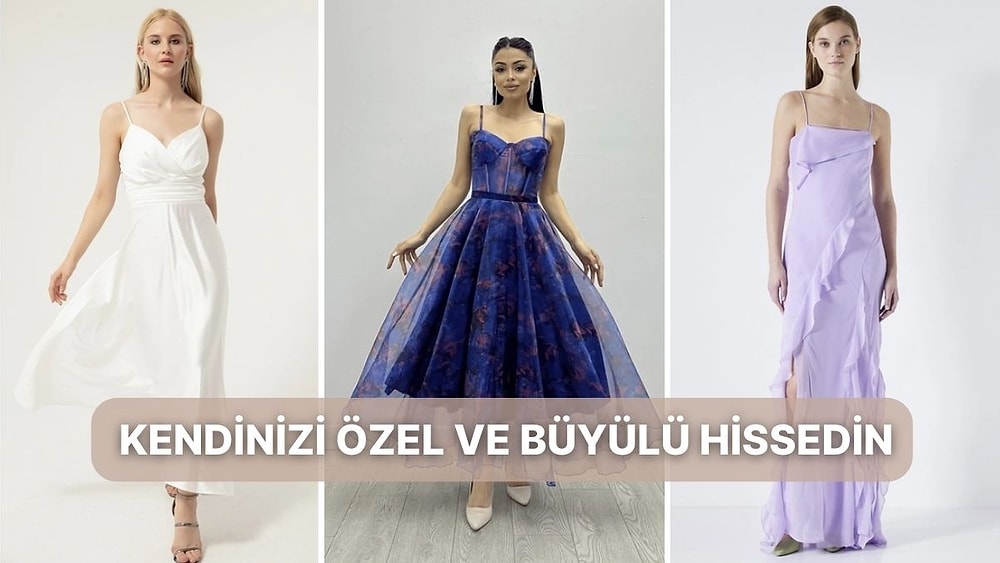 Üzerinize Giydiğinizde Peri Gibi Hissedeceğiniz Elbise Modelleri