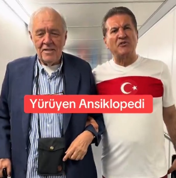 Gündemden düşmeyen Sarıgül, bu defa İlber Ortaylı ile beraber paylaştığı videoyla gündeme geldi.