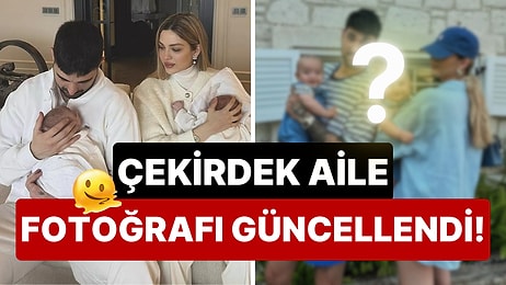 41 Kere Maşallah: Yasemin ve İdo Tatlıses'ten İkizlerin Yüzünün de Gözüktüğü Çekirdek Aile Pozu Güncellemesi!