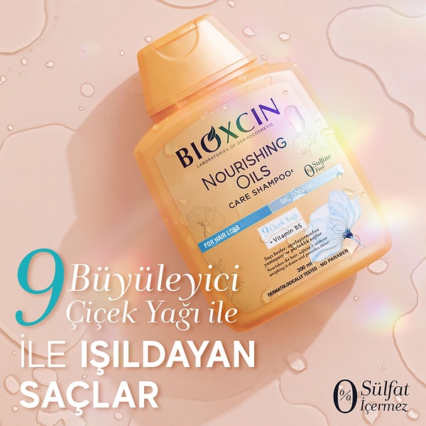 1. Bioxcin Besleyici Yağlar Şampuanı