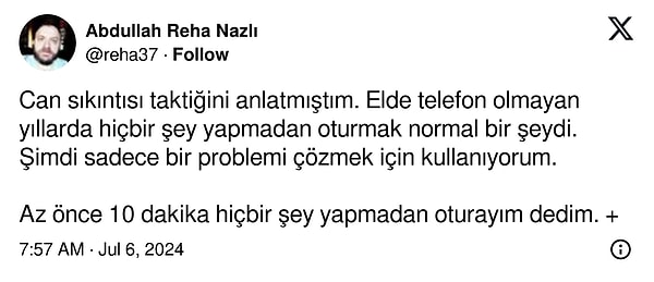 Mini bir deneyle zamanın önemini anlatan bir sosyal medya kullanıcısı hepimize yaşamımızı yeniden sorgulattı. İşte o efsane flood👇