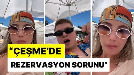 Çeşme’de Bir Beach’te Rezervasyonları Olmasına Rağmen Kapıdan Çevrilen Kadın İsyan Etti