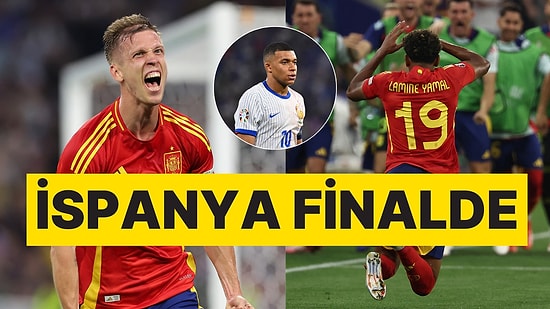 EURO 2024'te İlk Finalist Fransa'yı 2-1'le Geçen İspanya Oldu!