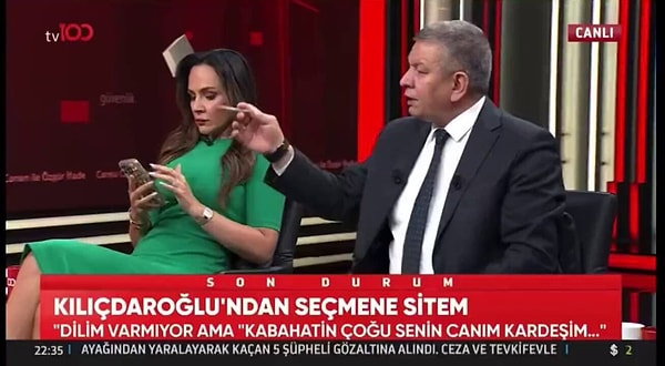 Haberet Genel Yayın Yönetmeni Buket Aydın ile Bizim Tv Genel Yayın Yönetmeni Şaban Sevinç, TV100 ekranlarında yayınlanan "Cansu Canan Özgen ile Özgür İfade" programına konuk oldu.