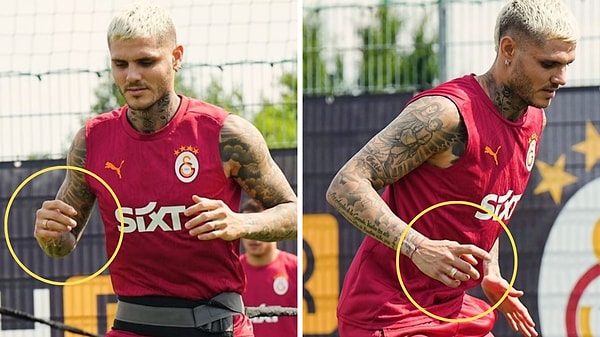 Wanda Nara'nın "yolun sonuna geldik" dediği paylaşımının hemen ardından Icardi'nin özellikle yüzüğünü gösterdiği pozlar paylaşıp, gönderisini yorumlara kapaması ise manidar bulundu.