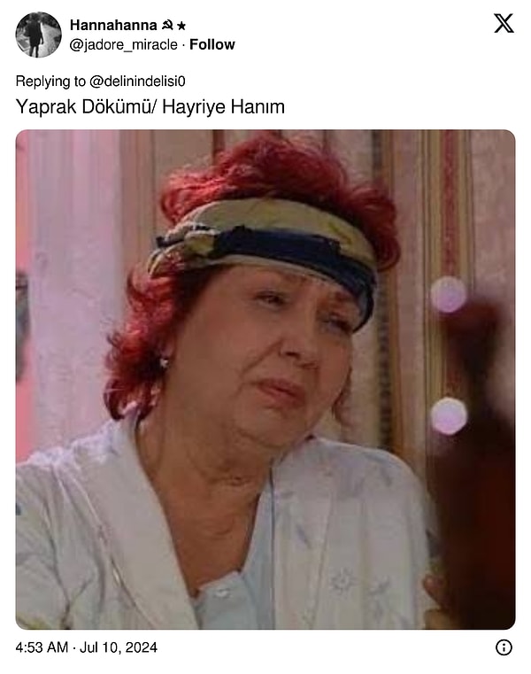 Ailemizin bir parçası haline gelen Hayriye Hanım 👇