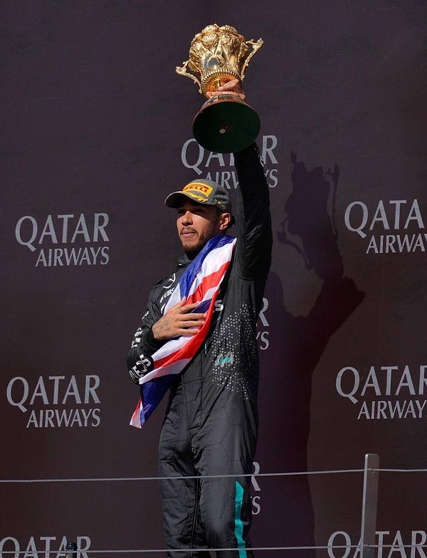 Hamilton secured his first Formula 1 win since 2021.