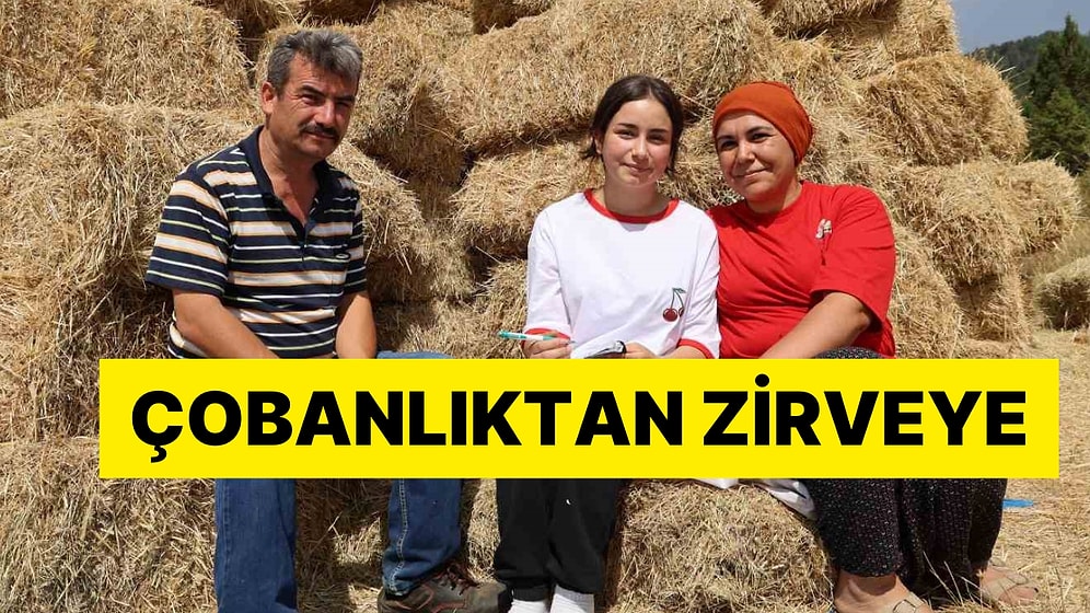 Alkışlar Çoban Zeynep'e: LGS'de İlçe Birincisi Oldu