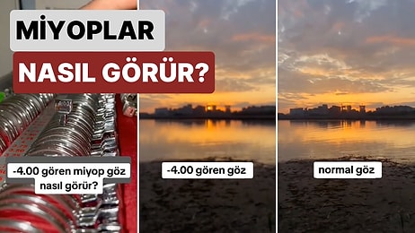 Gözlük Kullananlar Anlar:Bir Optisyen Farklı Göz Numarasına Sahip İnsanların Nasıl Gördüğünü Gösterdi