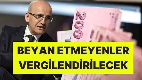 Bu Kez de Onların Peşine Düştü! Mehmet Şimşek: '5 milyon TL'nin Üzerindeki Kişileri Denetliyoruz'