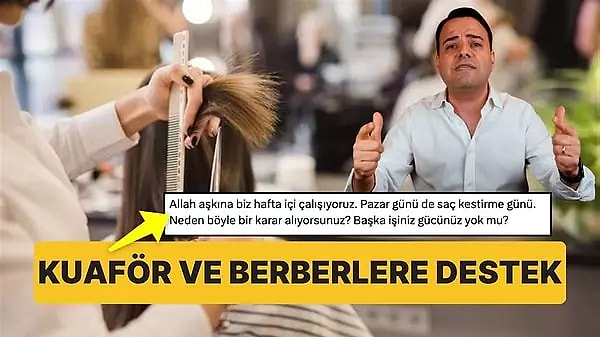 Geçtiğimiz günlerde İstanbul Valiliği tarafından alınan berber ve kuaförlerin pazar günleri kapalı olmasına ilişkin karara bir tepki de Prof. Dr. Özgür Demirtaş'tan geldi. Ünlü ekonomist, sosyal medya üzerinden yaptığı detaylı açıklamada 'Bu karar FELAKET saçma' dedi.