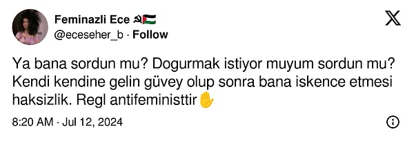 Antifeminist regl😂