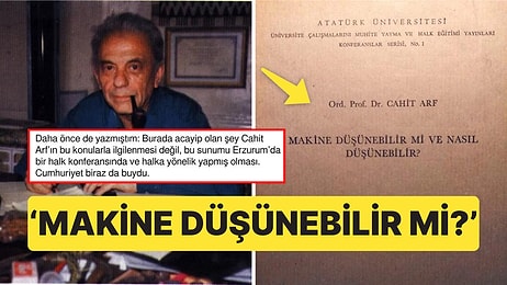 Cahit Arf'ın 1958'de Erzurum'da Yaptığı Sunum, Cumhuriyetin Yıllar İçindeki Değişimini Gözler Önüne Serdi