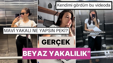 İş Yerinde Geçirdikleri Renkli Günlerini Paylaşanlardan Sonra Bir Kadın "Gerçek Beyaz Yakalılığı" Anlattı