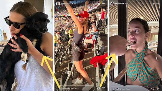 Nazlı Sabancı Etisinden Eksik Kalmadı, Berlin'deki Finale Gitti: 14 Temmuz'da Ünlülerin Instagram Paylaşımları