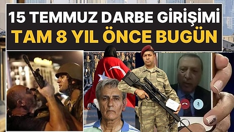 15 Temmuz Demokrasi ve Milli Birlik Günü: Darbe Girişiminin Üzerinden Tam 8 Yıl Geçti!