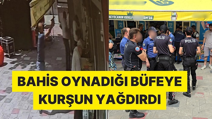 Bahiste Bir Günde 50 Bin Lira Kaybeden Şahıs Oyun Oynadığı Büfeyi Kurşunladı