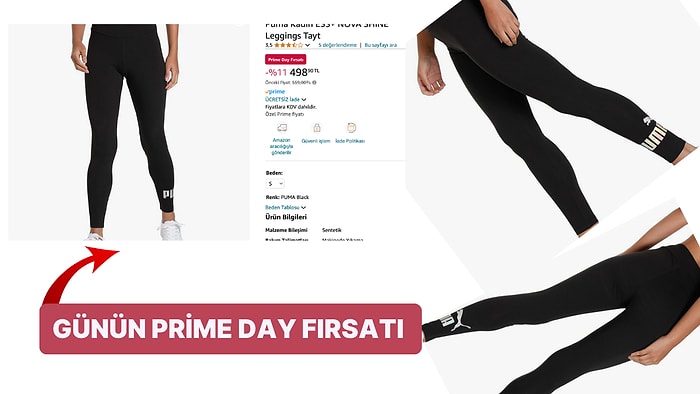 Günün Prime Day Fırsatı: Puma Kadın ESS+ NOVA SHINE Leggings Tayt İndirimde!