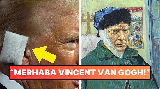 Suikast Girişiminde Donald Trump'ın Kulağından Vurulması Goygoy Malzemesi Oldu