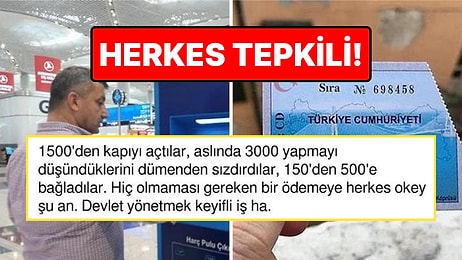 500 TL Olduğu Açıklanmıştı: Yurt Dışı Çıkış Harcı Puluna Gelen Zama Tepkiler Çığ Gibi Büyüdü