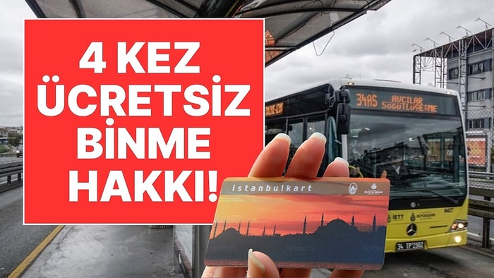 İBB'den İşsizlere Günde En Fazla 4 Kez Otobüse Ücretsiz Binme Hakkı!