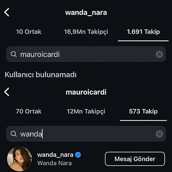 +18 içerikler üreten bir dijital platformla anlaşma imzalayan Nara'nın, Icardi'yi Instagram hesabından takipten çıkması iddiaları doğrular nitelikte oldu. Ki bundan kısa süre de açıklama geldi.