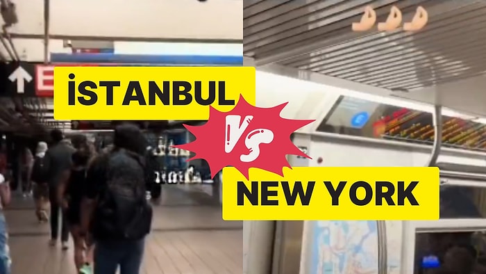Bir Sosyal Medya Kullanıcısının İstanbul Metrosu ve New York Metrosu Karşılaştırması