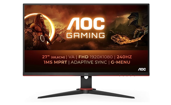 9. AOC Gaming 27G2ZNE-27 inç Full HD Monitör