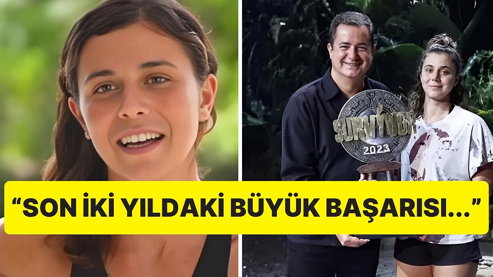 Acun Ilıcalı'dan Survivor Şampiyonlarından Nefise'yle Sürpriz Paylaşım