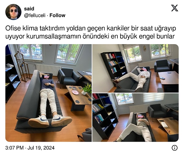 Devir klimalı ofisi olan arkadaş edinme devri 👇