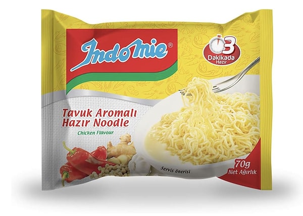 Indomie Paket Tavuklu Noodle Koli 40'lı (70 Gr x 40 Adet)