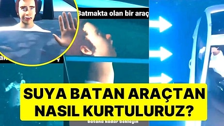 Batmakta Olan Araçtan Kurtulma Yöntemlerinin Anlatıldığı Video Büyük Beğeni Topladı