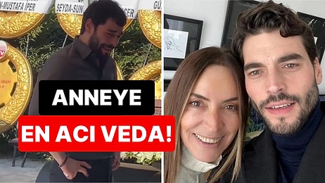 Hercai'nin 'Miran'ı Akın Akınözü Kaybettiği Annesinin Tabutunun Başında Gözyaşlarına Boğuldu