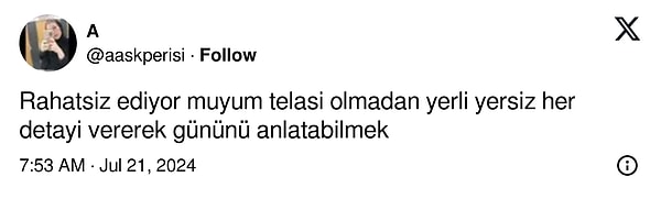 Diğer kullanıcılar da huzurlu hissettikleri durumları şu şekilde anlattı👇