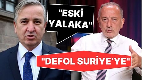 Fatih Altaylı ile Erdoğan'ın Eski Metin Yazarı Aydın Ünal Arasında 'Suriyeli' Kavgası!