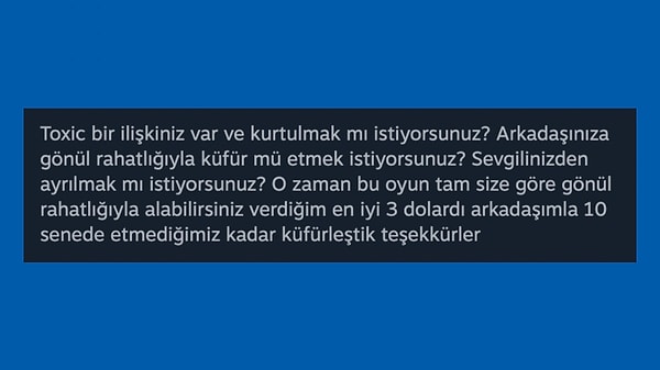 8. Oyunun faydaları bitmek bilmiyor.