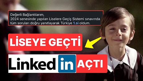 İçerde Yaksaydın: Liseye Geçer Geçmez LinkedIn Hesabı Açan LGS Birincisi