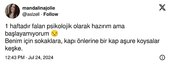 Hayır için sokaklara bir kap aşure bırakmayı unutmayın! 👇