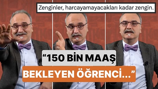 Emrah Safa Gürkan Maaş Beklentileri Sorulan Öğrencilerin Cevaplarını Yorumladı: "Neden Dalga Geçiyorsunuz?"