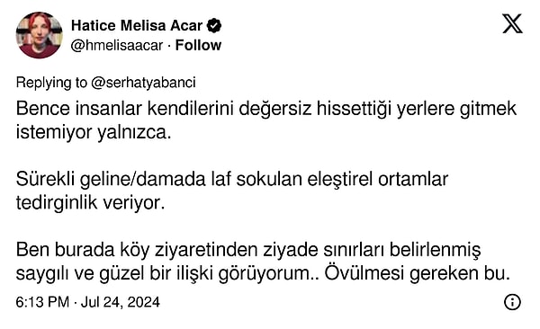 Oysa övülmesi gereken: İlişkideki sınırların belirlenmesi ve saygı! 👇