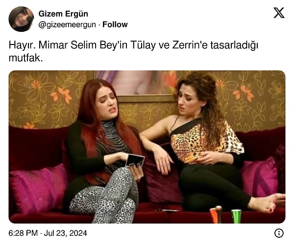 Açılın, mekanın sahibi geldi 👇