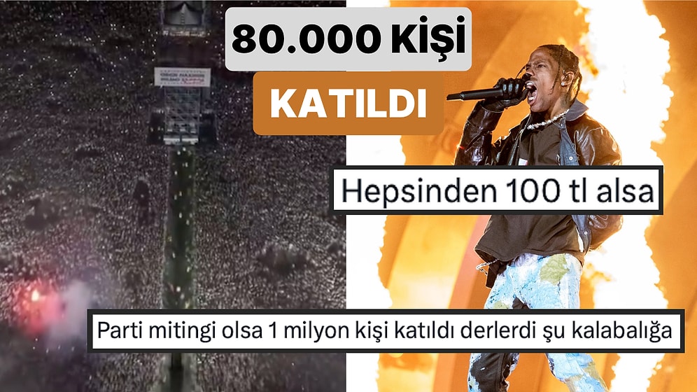Bu Nasıl Kalabalık? Travis Scott’ın Milano Konserine 80.000 Kişi Katıldı Ortaya Akılalmaz Bir Görüntü Çıktı