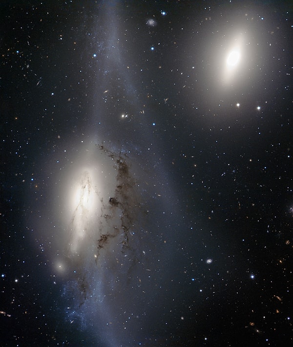 3. The Eyes Galaxies (NGC 4438 & 4435)