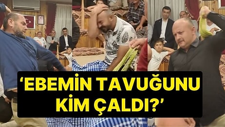 Çankırı'da Bir Garip Yöresel Oyun! 'Ebemin Tavuğunu Kim Çaldı?'