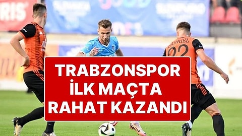 Trabzonspor İlk Maçta Avantajı Kaptı: Ruzomberok 0-2 Trabzonspor