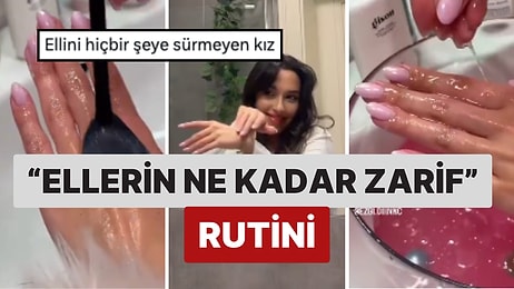 Bir Sosyal Medya Kullanıcısının Bitmek Bilmeyen 'El Bakımı' Rutini Gündem Oldu