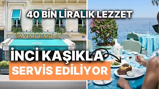 Bakan Ersoy'un Otelinde Açıldı! Dünyaca Ünlü Restoranda 40 Bin Liralık Lezzet İnci Kaşıkla Servis Ediliyor