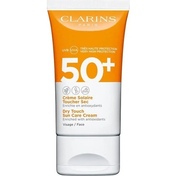 Clarins Sun Face Cream SPF 50 Yüz Kremi