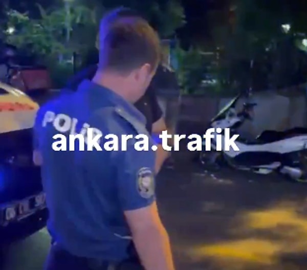 Resmi araçtaki şahısların alkollü oldukları gözlemlenirken çevredeki vatandaşlar tarafından bir şahsın da kaçtığı iddia edildi.