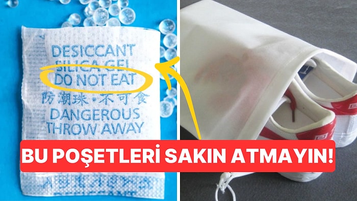 Ayakkabı Kutusu, Çanta, Ceket Cebi Hepsinden Çıkıyor: O Tuz Benzeri Paket Meğer Çok İşe Yarıyormuş